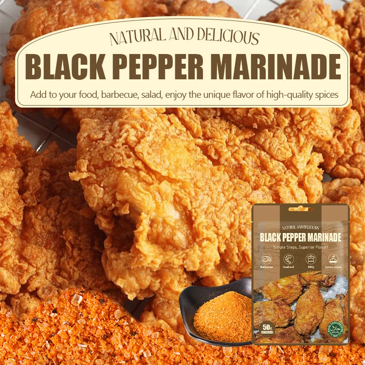 High-quality Fast Food Deep Fry Mix Seasoning Black Pepper Flavor ...