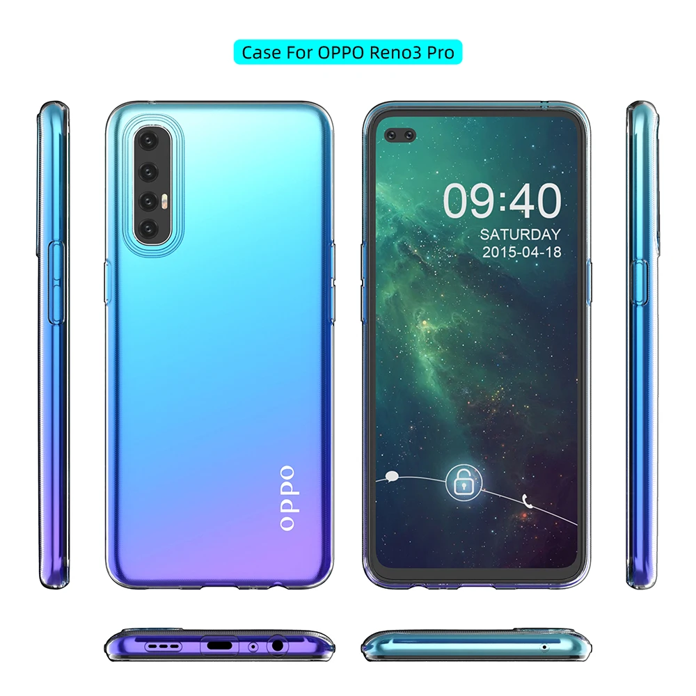 Ultra-slim Clear Anti-Scratch Rubber Silicone Soft TPU Case for