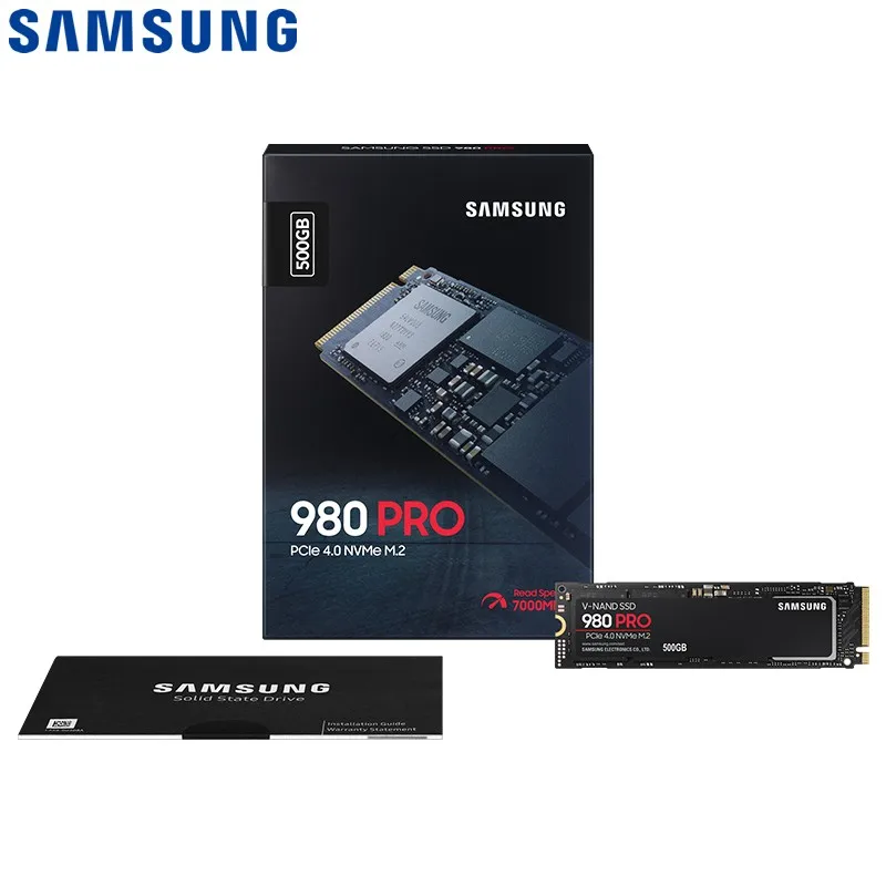 Hot Selling Samsung HDD 980 Pro 1TB 2TB 1 inch NVME PCIe 4.0 SSD M.2  Internal Solid State Disk Hard Disk