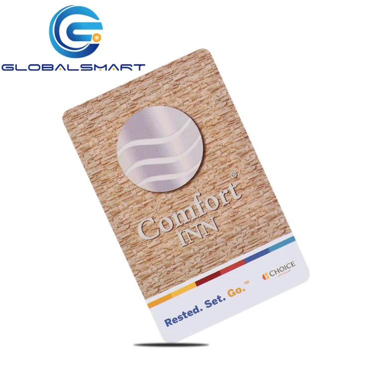 Customized Printing Rfid Hotel Key Card for Salto, Betech, Saflok, Acculock, Onity
