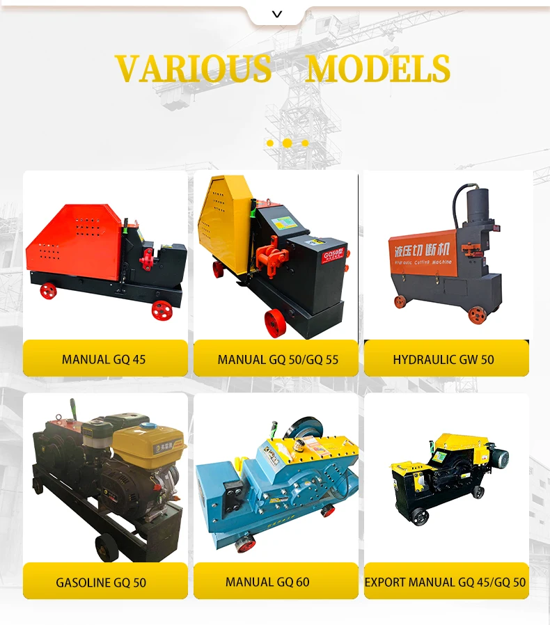 GQ40 Rebar Cutter Heavy Duty Cutting Steel Bar Cutter Machine Construction Machinery Round Steel Rebar Cutter Machine manufacture