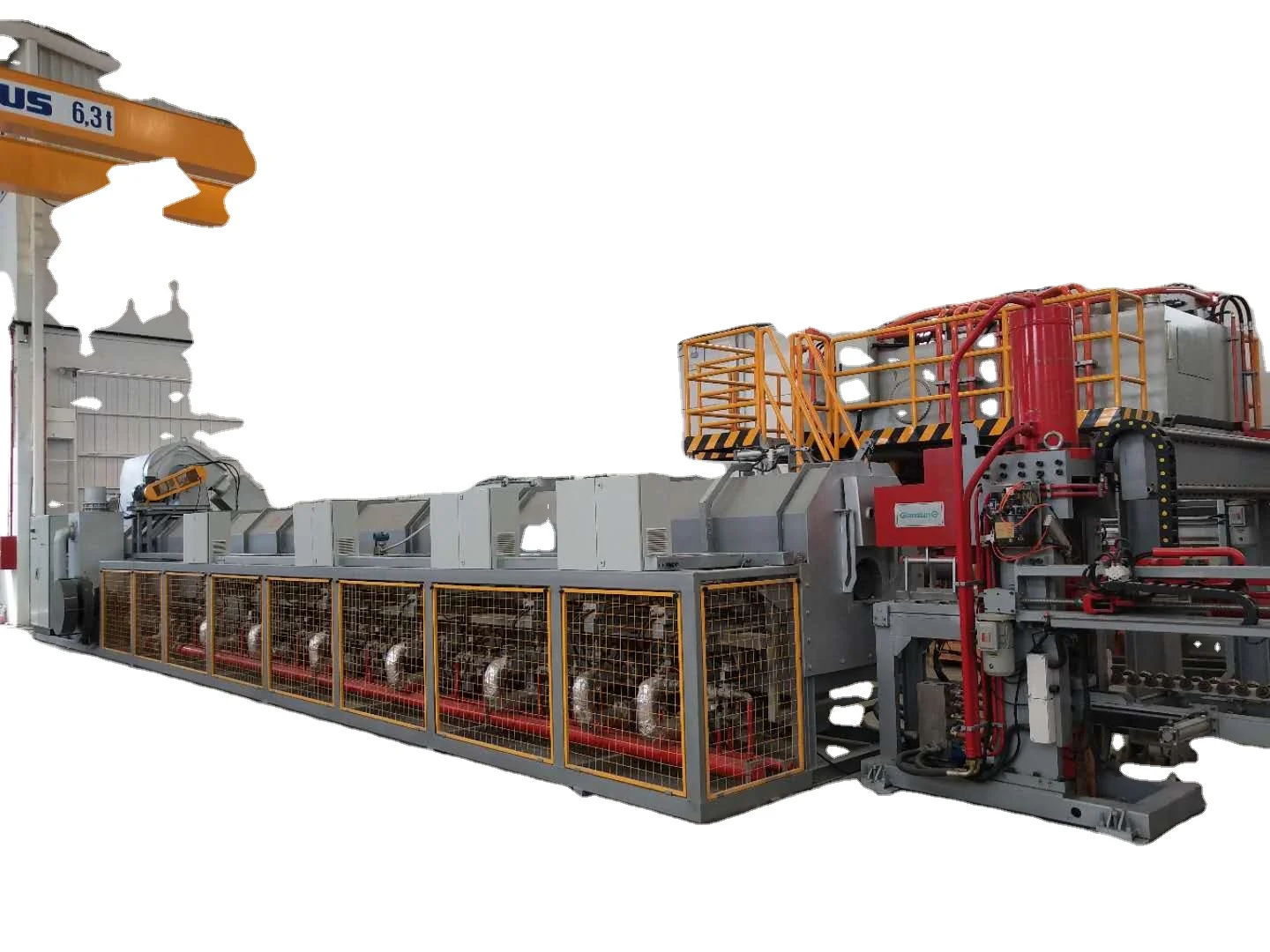 Factory Price Energy Saving Multi and Single Billet Furnace with Hot Shear and Hot Saw