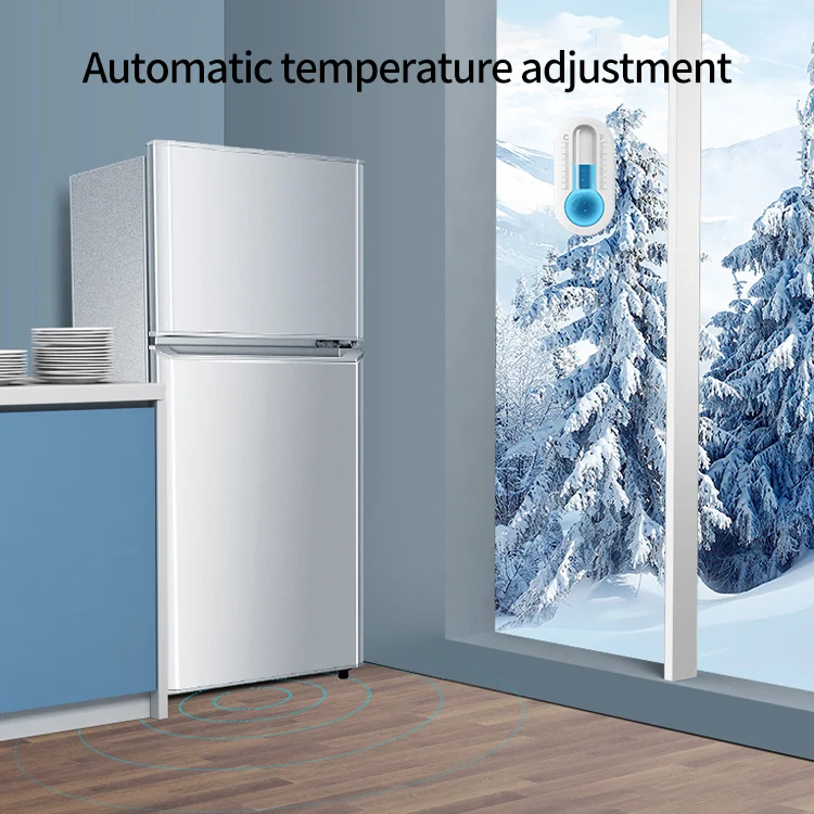 112L New Arrival Home and Renting House Compact Bottom Household Refrigerators