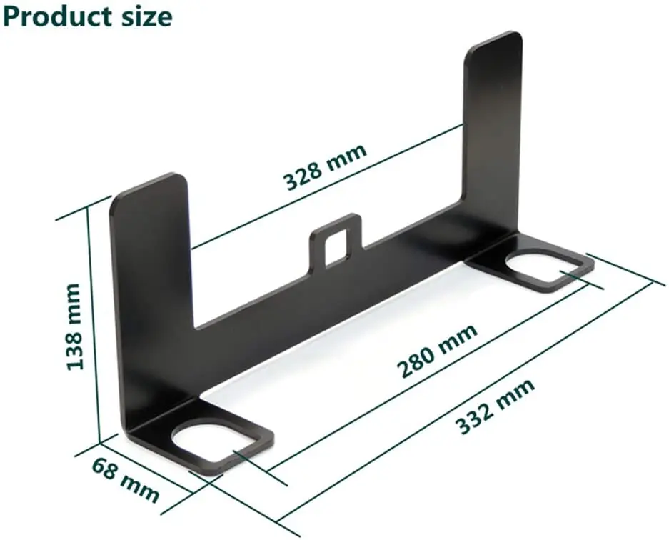 Cars ISOFIX Latch Interface Mount Bracket Universal Steel Latch Child Safety Seat Mount for ISOFIX Belt Connector Mounting Kit