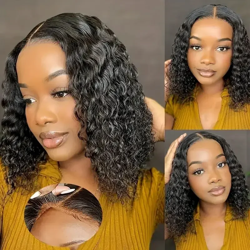 Kurze Bob Lace Front Perücke Aus Echthaar Brasilianisches Haar_voghion.com