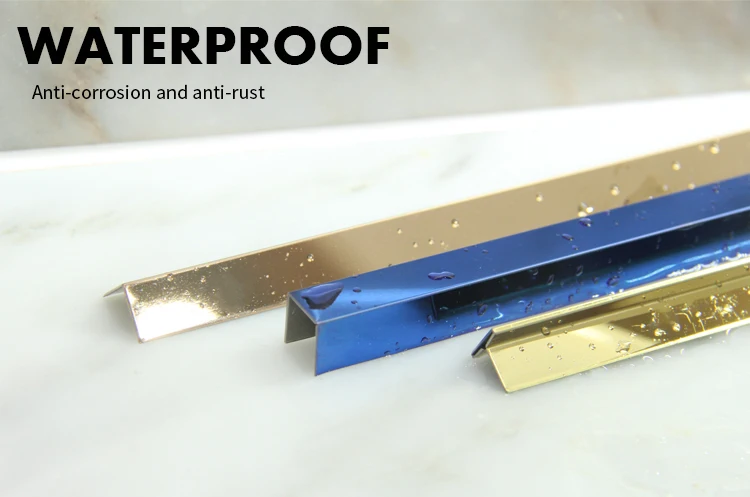 SUCEL Rose Gold Metal Stainless Steel U Shape Channel Decorative Tile Profile Wall Edging Strip.jpg