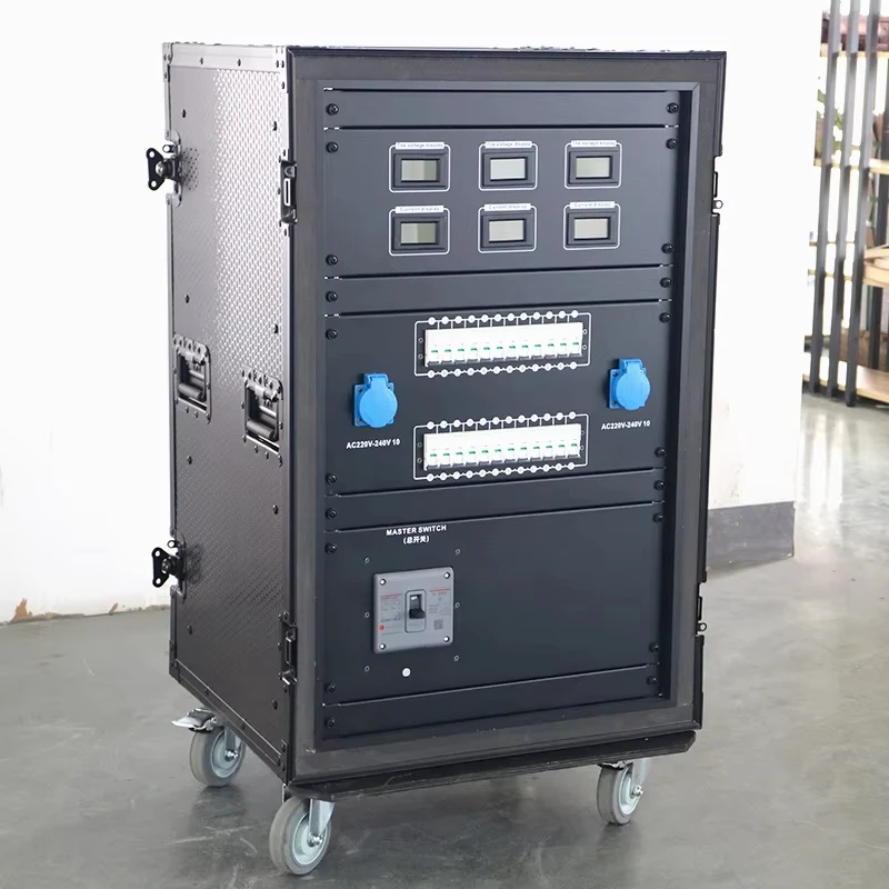 ABCCABLS 26-Channel Waterproof Stage Power Distribution Box 380V Light ...