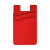 Double layer card sticker red