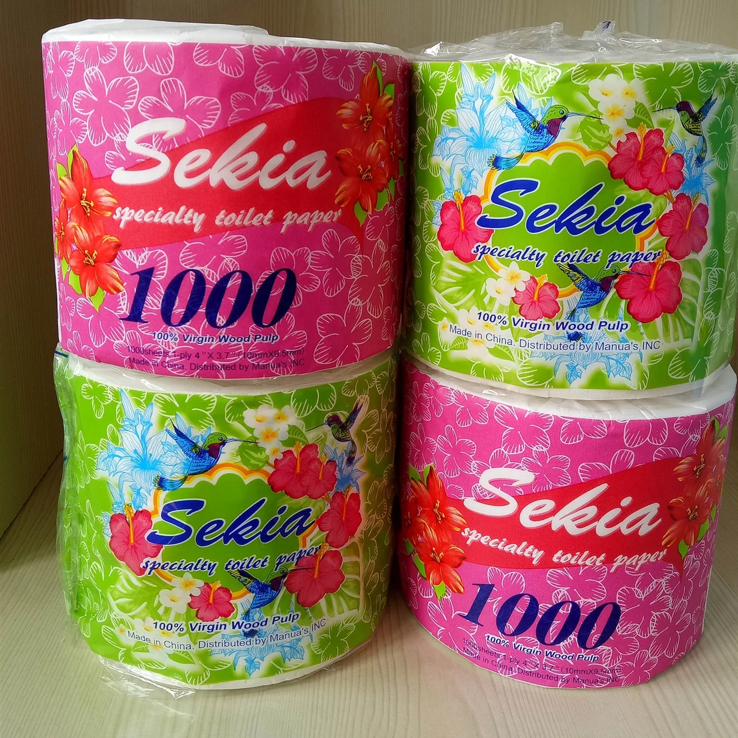 Recycled Pulp 4 Rolls Pack Hotel Room Standard Roll Soft Flushable Paper Core Toilet Paper Sanitary Paper