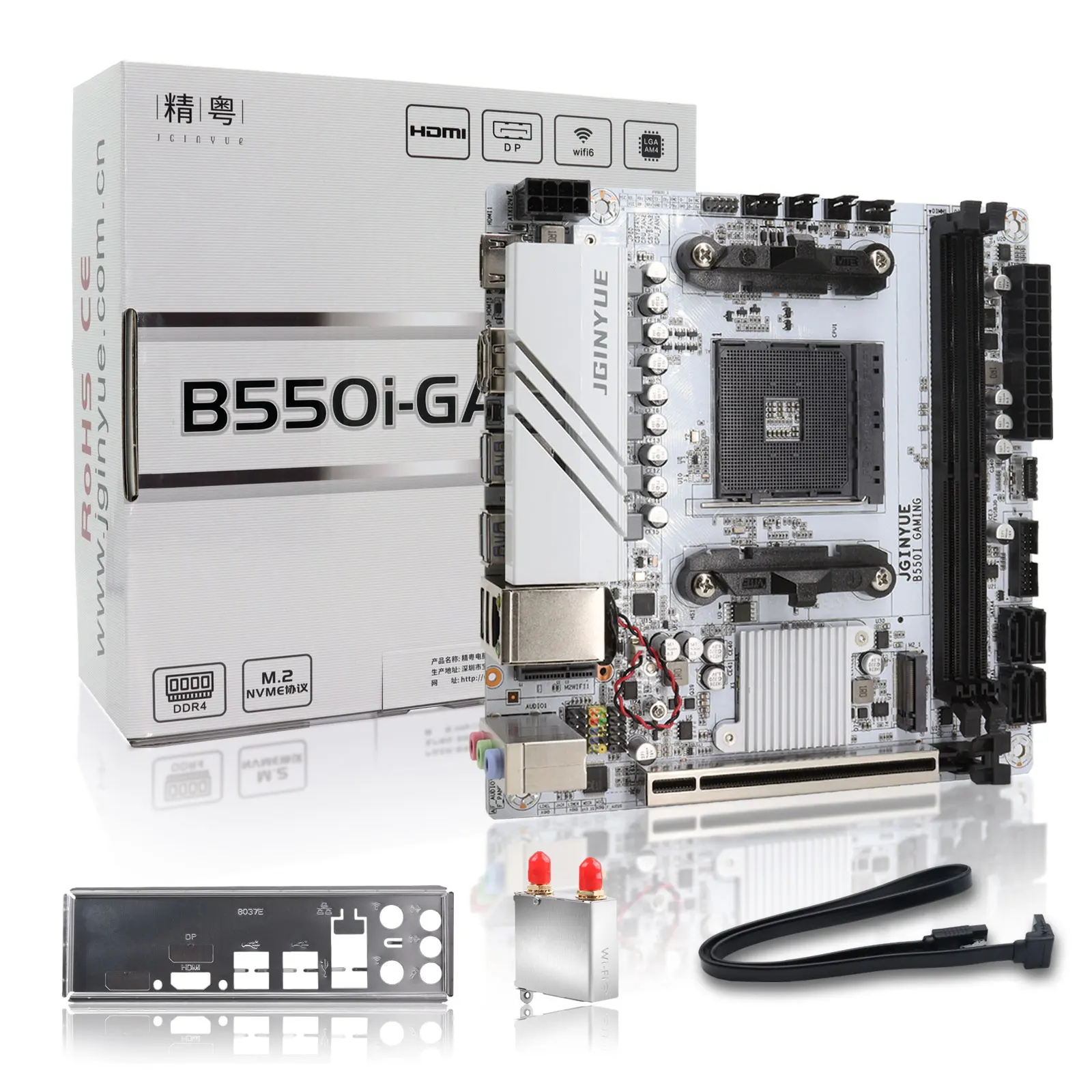 Win11付☆JGINYUE B550i GAMING Mini-ITX AM4 JGINYUE B550I GAMING motherboard - AMD AM4 - JGINYUE Offcial