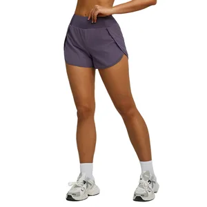 Wholesale Breathable Casual Quick Dry Sports Shorts With Pocket Running Shorts for Women