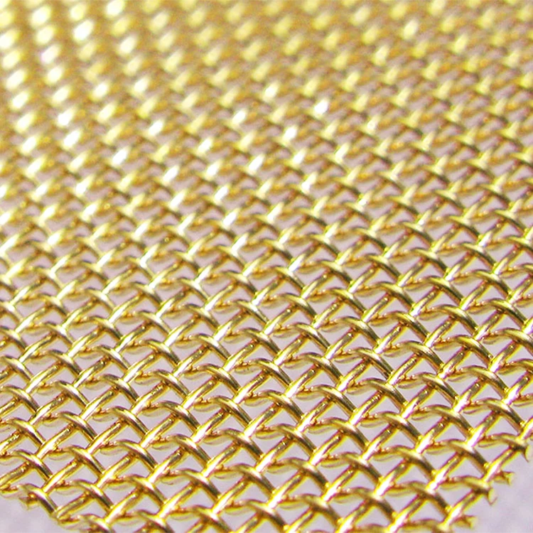 Brass wire mesh 6