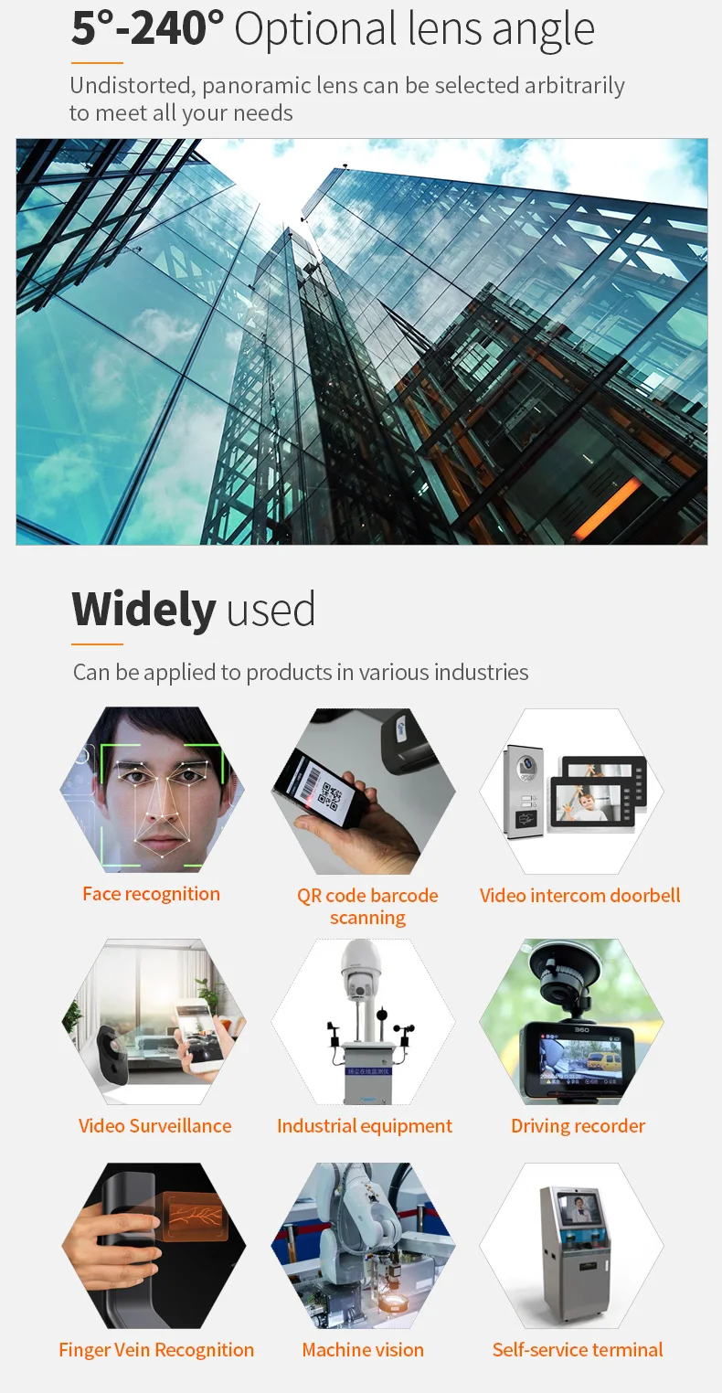 DGZX 1.3MP DVP HD 720P RAW YUV 30fps Camera Module插图5