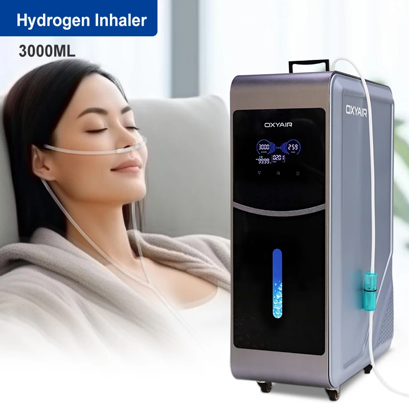 PEM Brown Gas Generator HHO Hydrogen Inhilation 1800ml Oxyhydrogen Machine Hydrogen Therapy 3000ml Molecular Hydrogen Generator