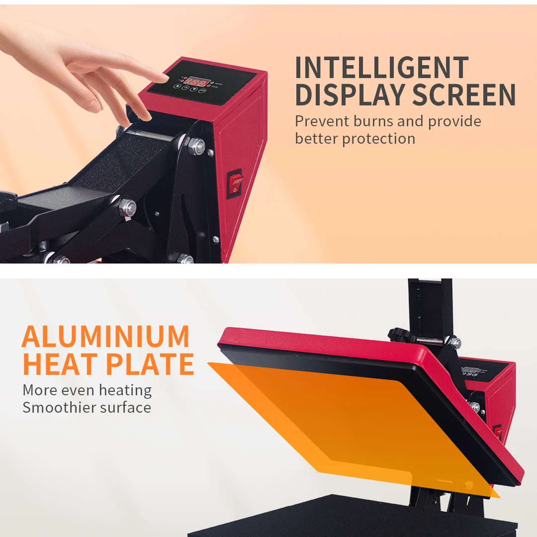 Auplex 2021 Popular 3d Sublimation Vacuum 15x15 Heat Press Machine