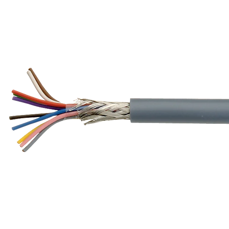 Multi Core Control Cable 14 16 18 20 22 Core Shield Cable Wire Liycy Jz oz 0.3 0.5 0.75 1 mm Shielded Braid Flex Sensor Kabel