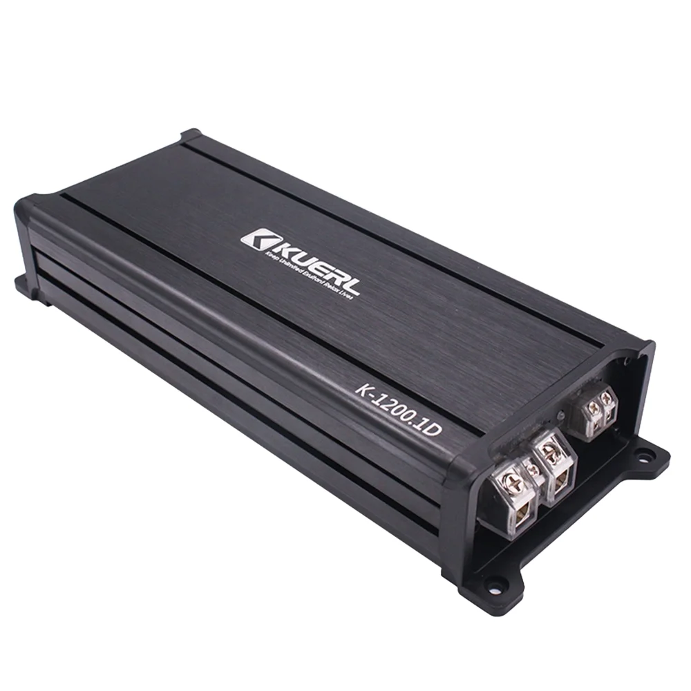 New Design Small Class D Digital Car Amplifier Full Range 1200 Watt Big Power 12V Mono Car Amplifier