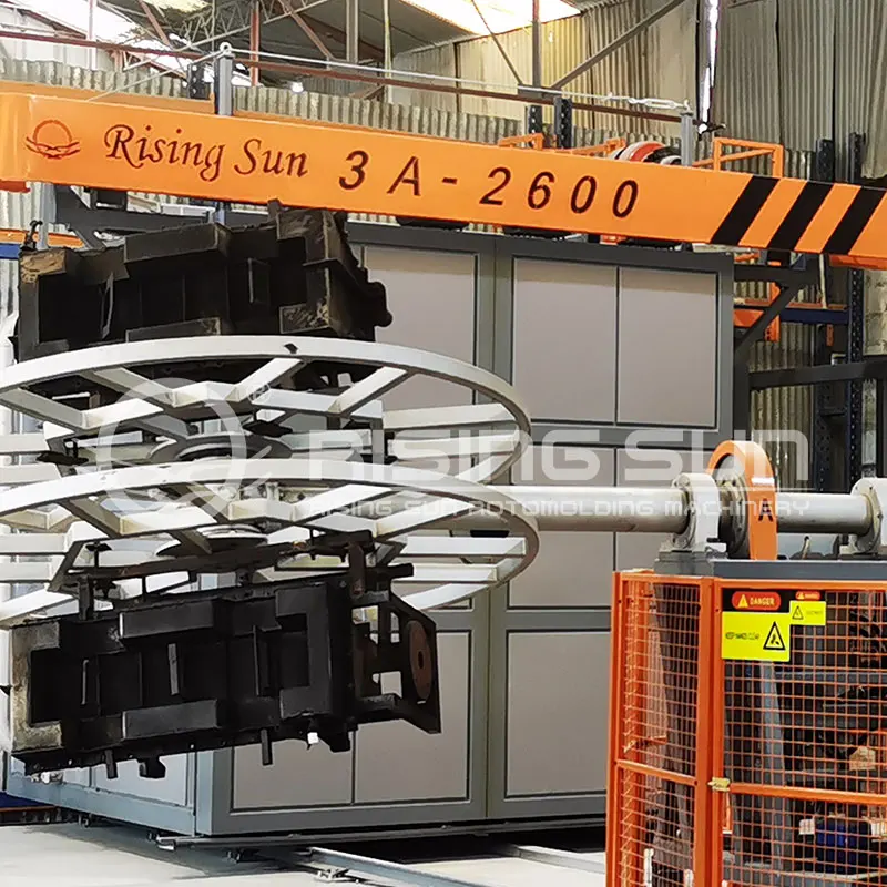 Plastic Cooler Making Machine Shuttle Rotomolding Machine 3A-3500