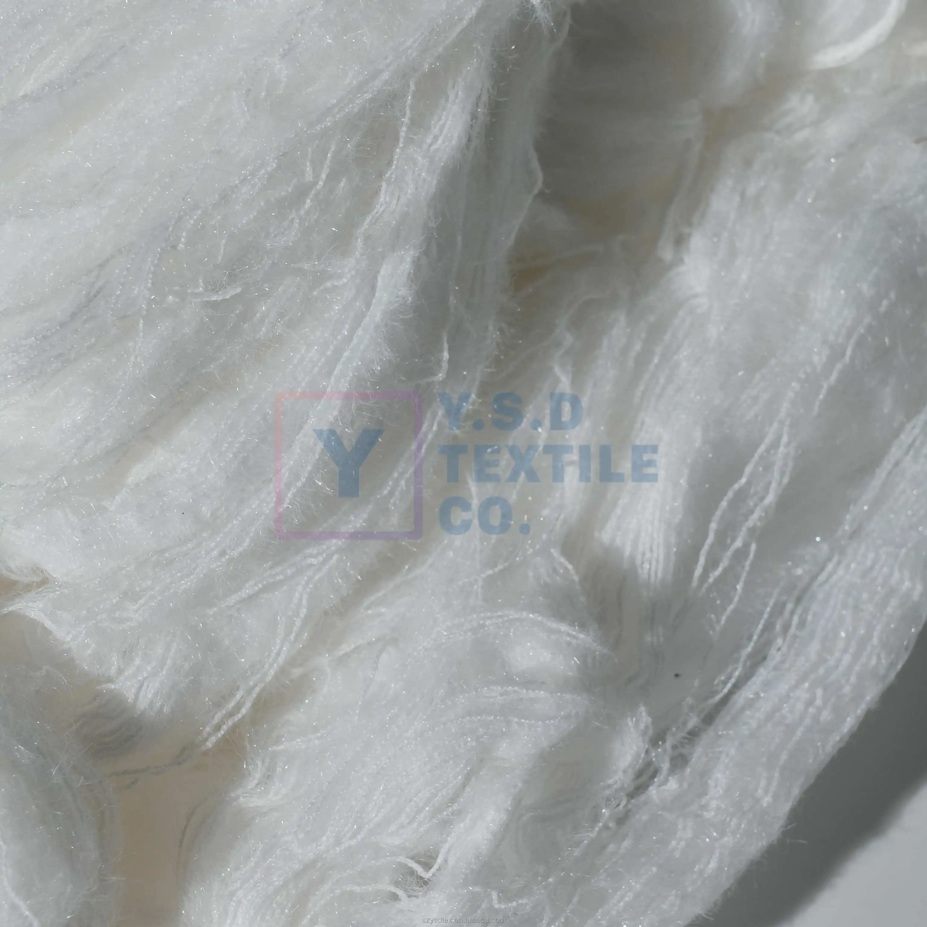 Fabrikpreis hochfestes 100 % Nylon-Federgarn hitzebehandelt zum Stricken farbverlaufenes und extravagantes Garn