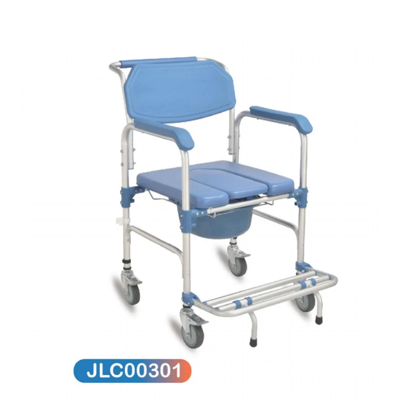 Wholesale Elderly Wheeled Toilet Chair Disabled Access