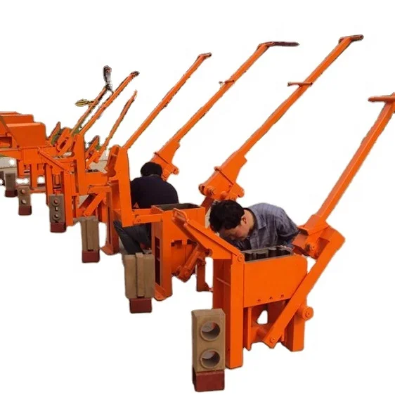 High Working Effciency Qmr1-40 Interlock Block Making Machine  Data Entry Jobs Work From Home Onlineclay Block Brick