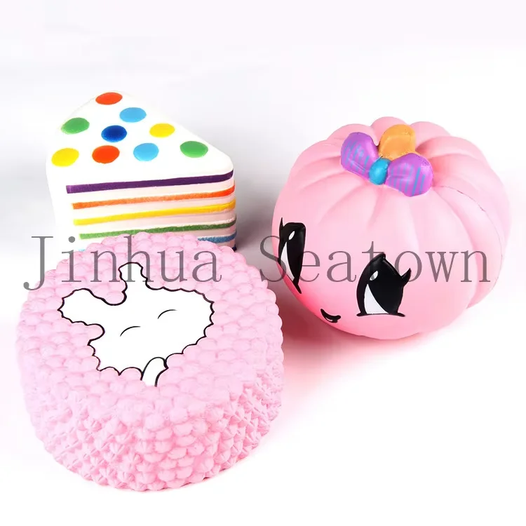 Hot Sales Cream Cake Soft Slow Rising Squishy Toy Slow Rebound Promotional  Toy