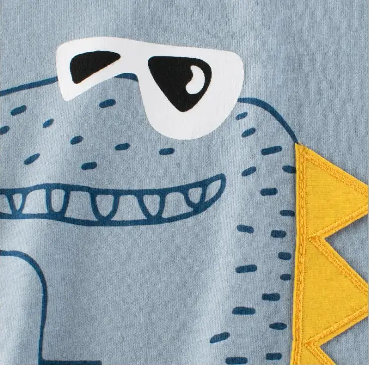 Лето 2022 детская одежда оптовая продажа с фабрики Детская футболка коротким рукавом для мальчиков хлопковая Футболка мультяшным