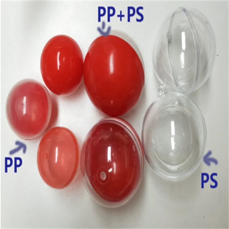 50mm 60mm 70mm 80mmプラスチックボールおもちゃの自動販売機用
