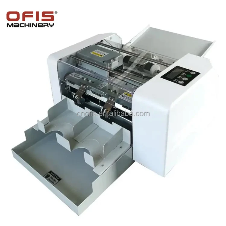 OFIS A4 Automatic Business Card Cutter Adjustable Size Paper Trimmer