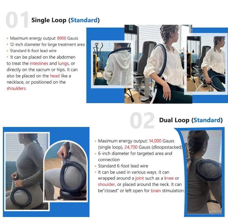 Pemf Equine Animals Pain Relief PEMF Magneto Loop Therapy for Bones Repair Physiotherapy Machine