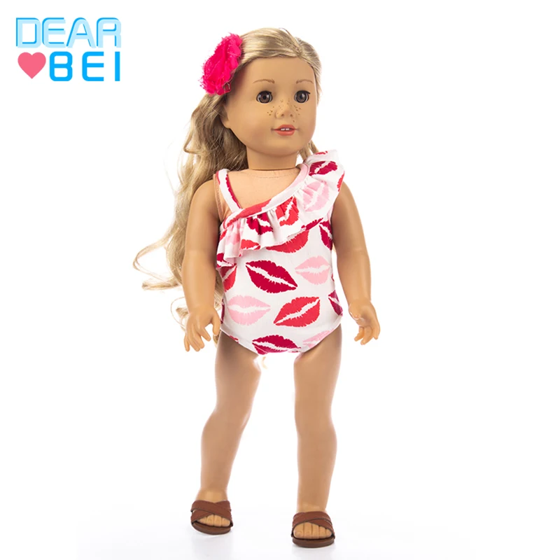 Для 18-дюймовой куклы американская девушка купальный костюм, Китай (материк) производитель куклы одежда для купания