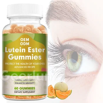 OEM Wholesale Lutein Ester Gummies Protect And Improve Vision Supplements Improve Eyesight Zeaxanthin Eyes Vitamin Gummy