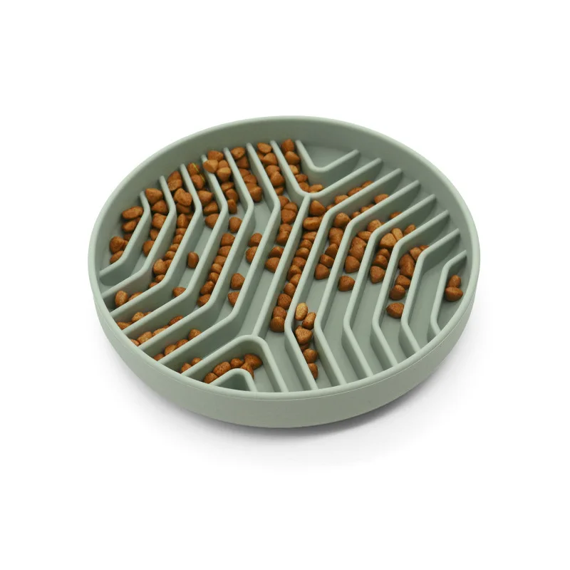 Силиконовая миска для кормления собак и кошек