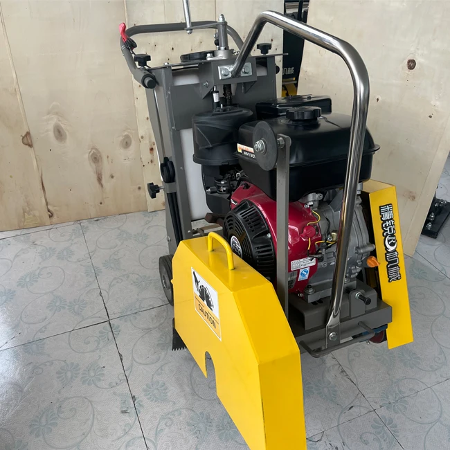 Concrete Cutting Machine 500 Model Concrete Cutting Saw Machine Walking Behind Road Cutting Machine Asphalt Tar Road Cutter