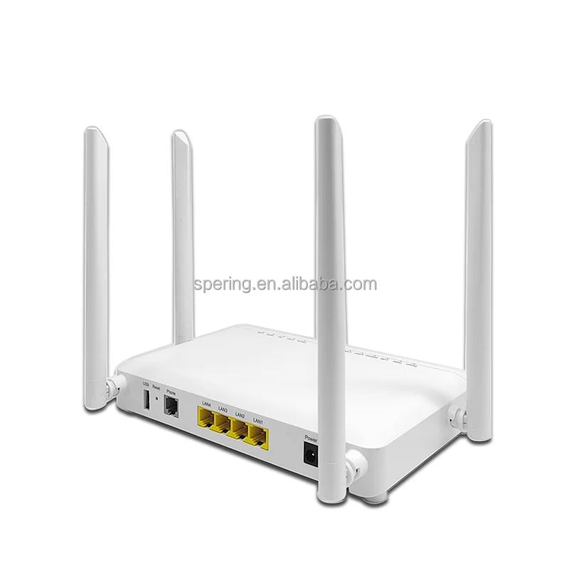 ラナ Brand New Wifi6 ONU ZXHN F6600P GPON ONT - 2.4G & 5G Wifi Router