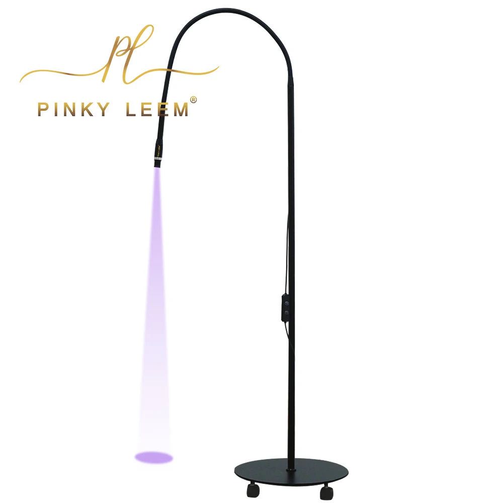 Pinky Leem New Uv Lash Lamp Extension Uv Led Lamp With Wheels Uv Lash