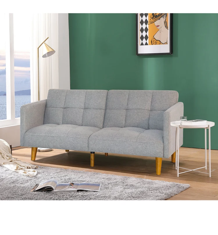 Simple And Cheap Double Sofa Bed With Fabric Cheap Sofa Supplier Modern