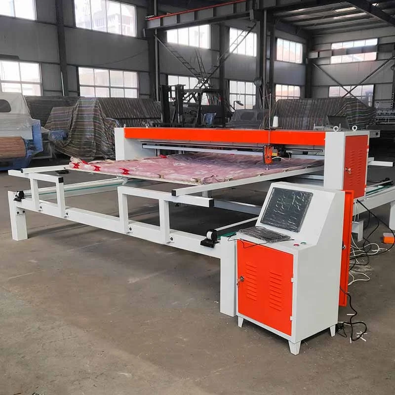Automatic Headboard Computerized Long Arm Single Needle Quilt Machine Trade India Home Used with Frame