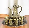 Service à vin château couleur bronze [ensemble de 8 pièces]