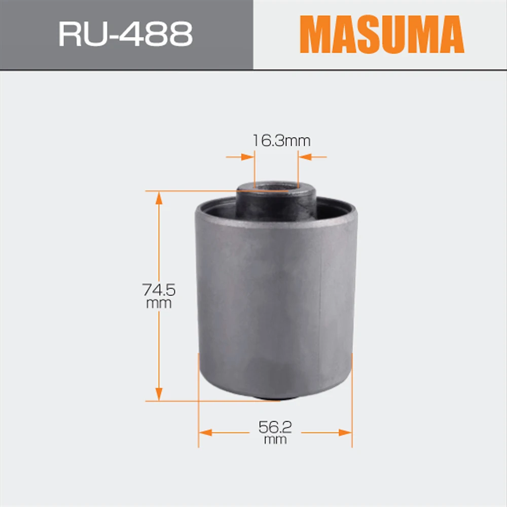 RU-488 MASUMA Auto Chassis Parts Mountings skateboards TD94W H27A 