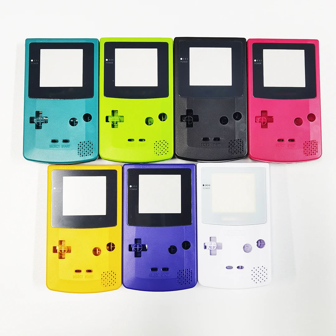 black gameboy color shell