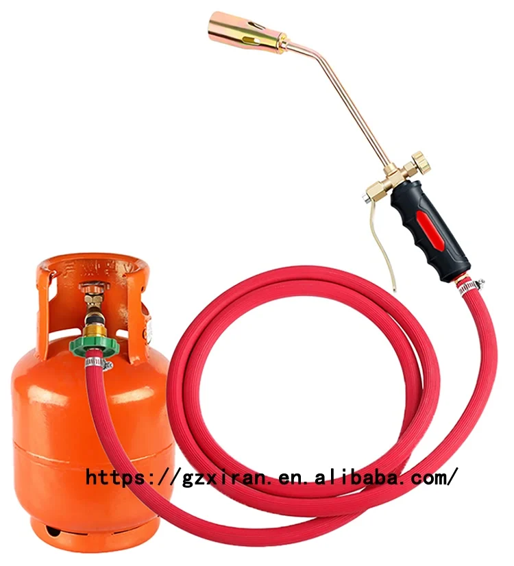 Liquefied Welding Gas Torch with Hose – Manual Ignition, Butane Gas ...