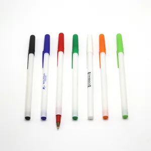 China Factory Direct Stationery Fast Selling Low Price Pen With Custom Printing logo Cheapest Ball Pen for OEM