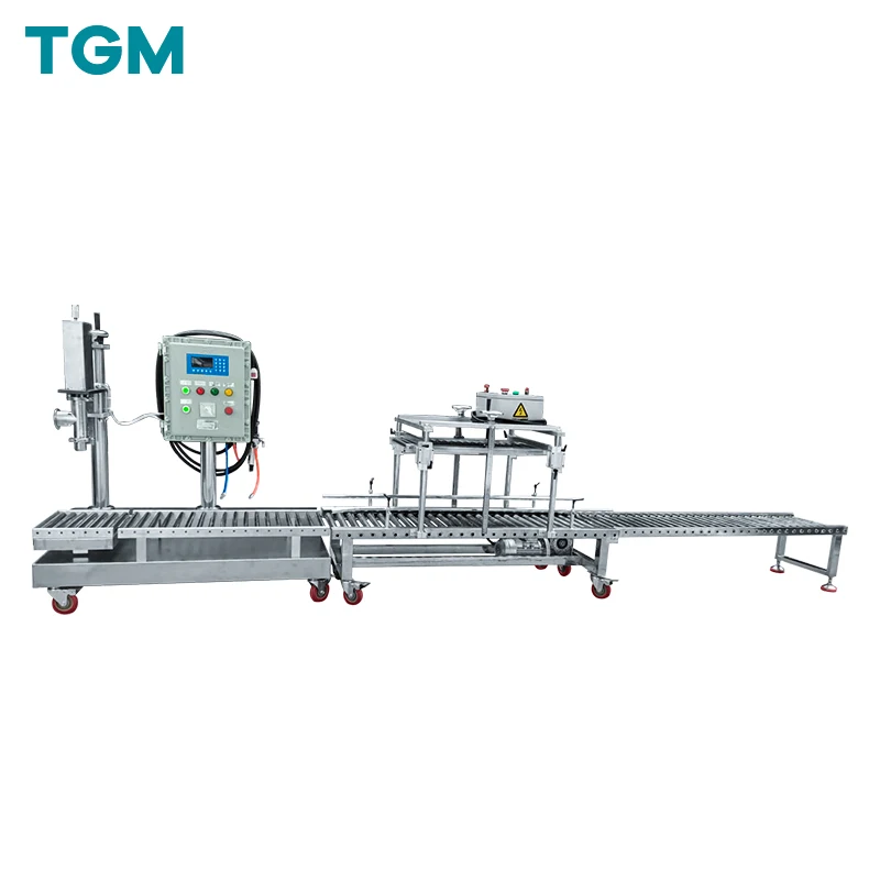 Hot Selling Automatic Liquid Paint Coatings Filling Machine Good Quality Easy Operation Beverage Chemical Oil Glass