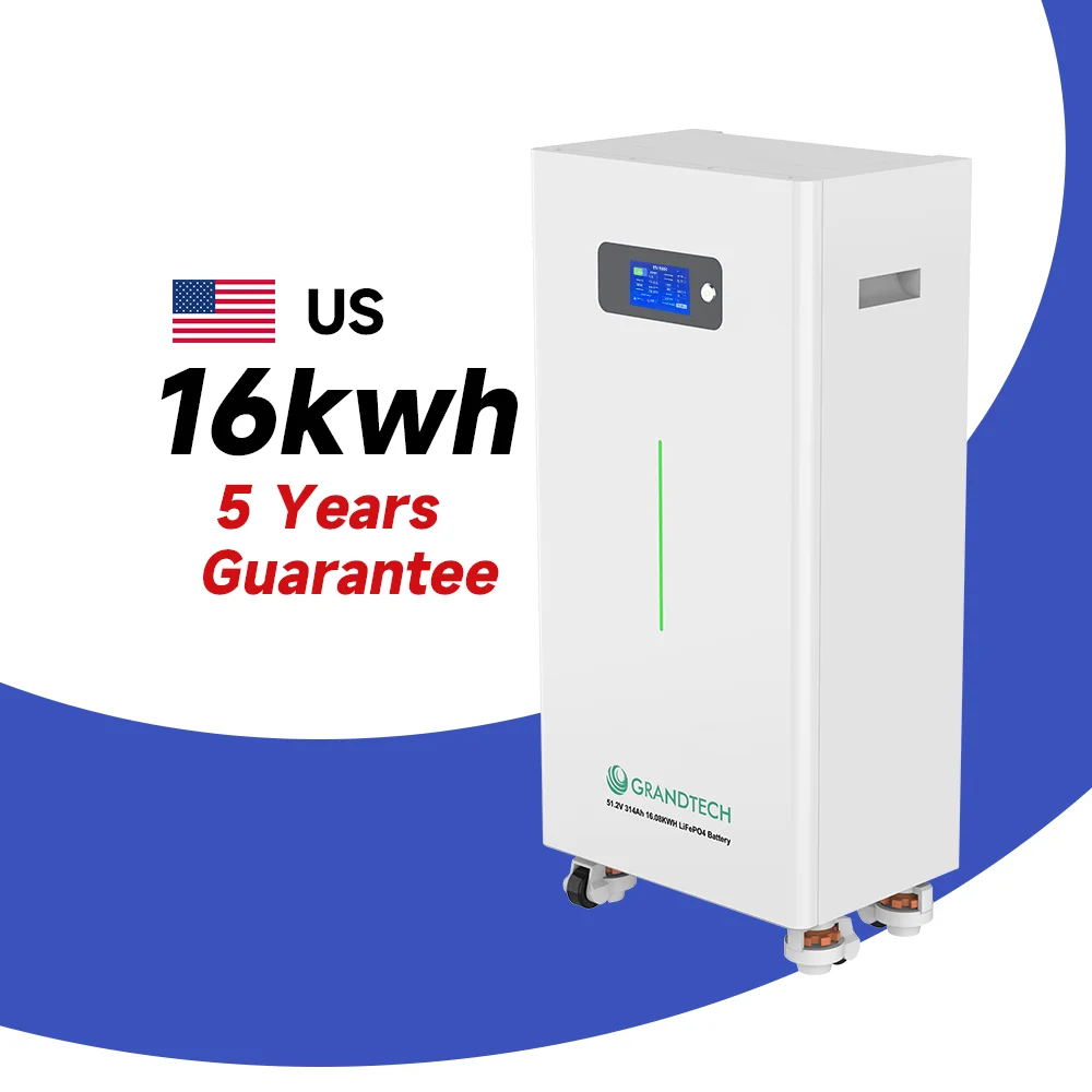 EU US Stock 51.2V LiFePO4 Solar Battery Pack 16kWh 28kw 30kWh 300Ah 560Ah 600Ah Docan Panda Home Energy Storage