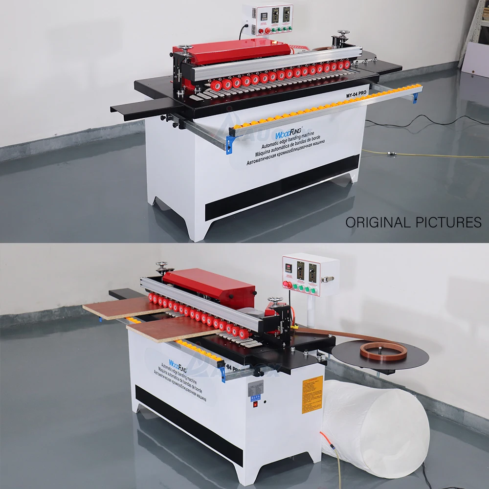 MY04 Pro Edge Banding Machine Wood Bander Machinery PVC MDF Cabinet  Door Furniture Maker Equipments
