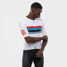 China Custom Made Colorful Anti-bacterial Italian MITI Fabric Performance Summer Racing Cycling Jersey