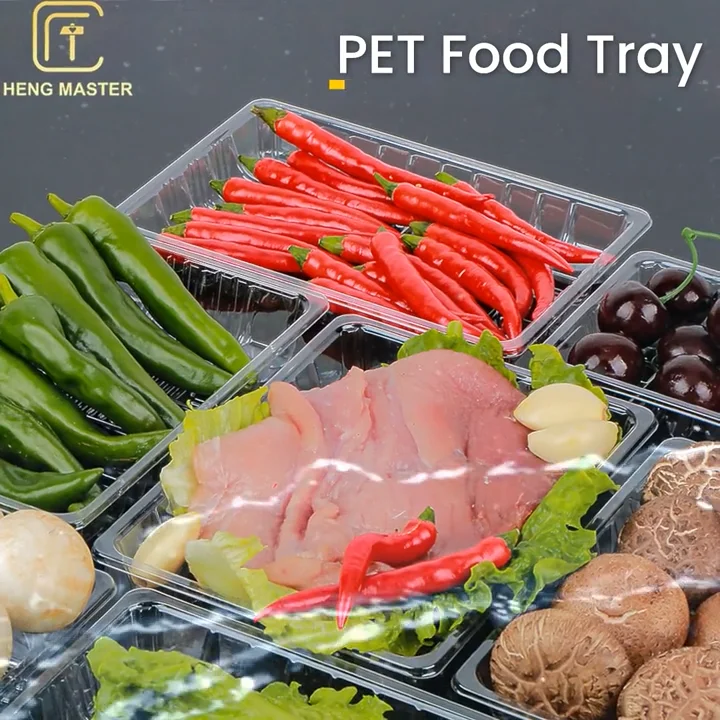 Plastic Box Disposable Plastic Tray Pet Tray Sushi Box Fruit And