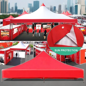 10x10 Pop Up Awning Canopy Tent Pop-up Instant Shelters Commercial Portable Canopy Awning Ezup Tent Gazebo Canopy Replacement