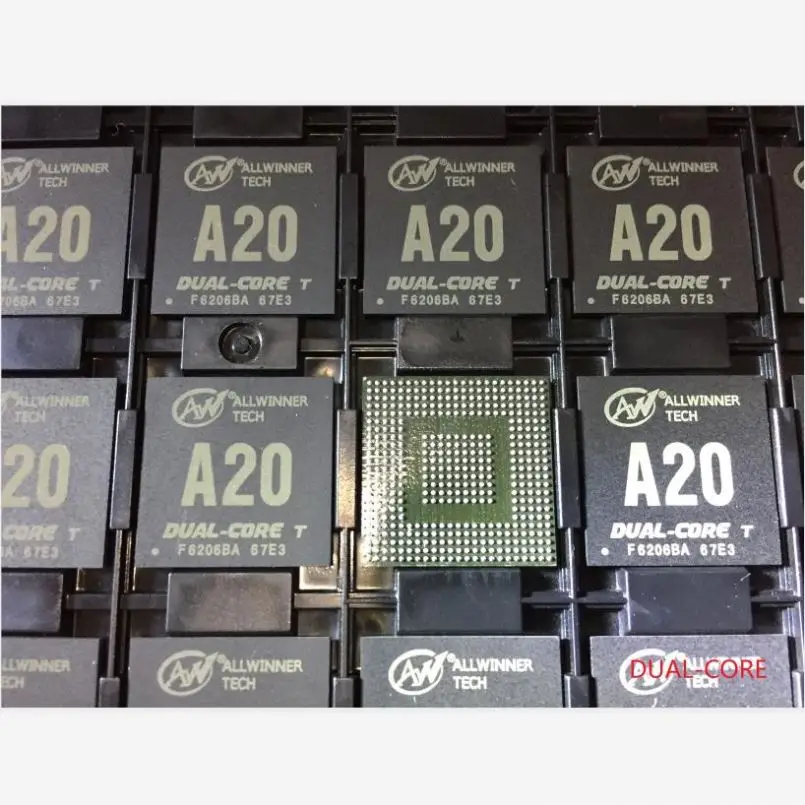 Electronics components,H3 A20 A20T A33 A64 CPU processor chip computer ic  from ALLWINNER